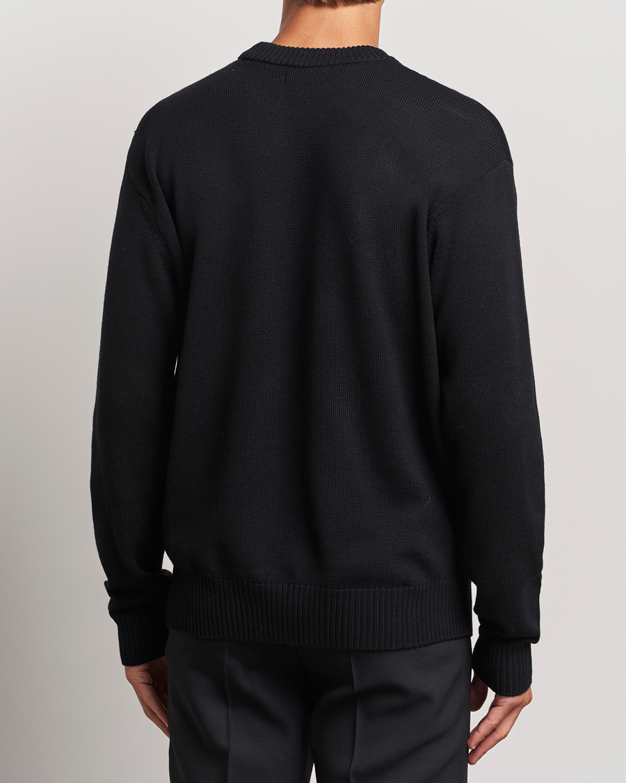 Heren | Truien | J.Lindeberg | Kino Merino Crew Neck Black