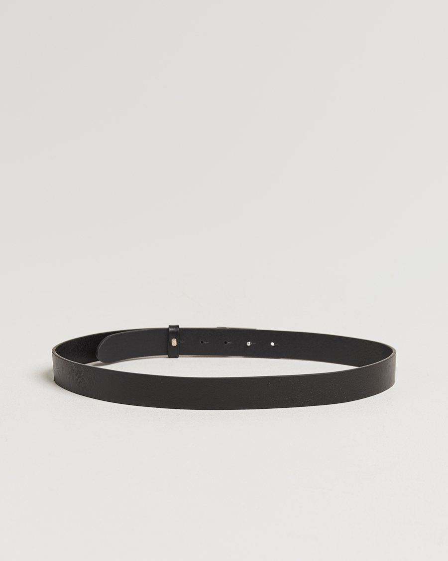 Heren | J.Lindeberg Bridge Logo Belt Black | J.Lindeberg | Bridge Logo Belt Black