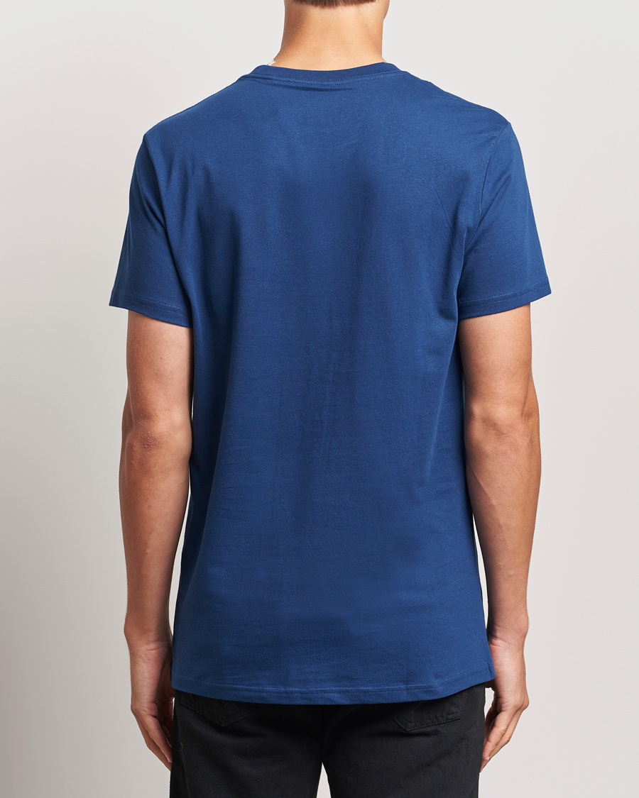 Heren | T-shirts | Bread & Boxers | Heavy Cotton Crew Neck T-Shirt Ink Blue