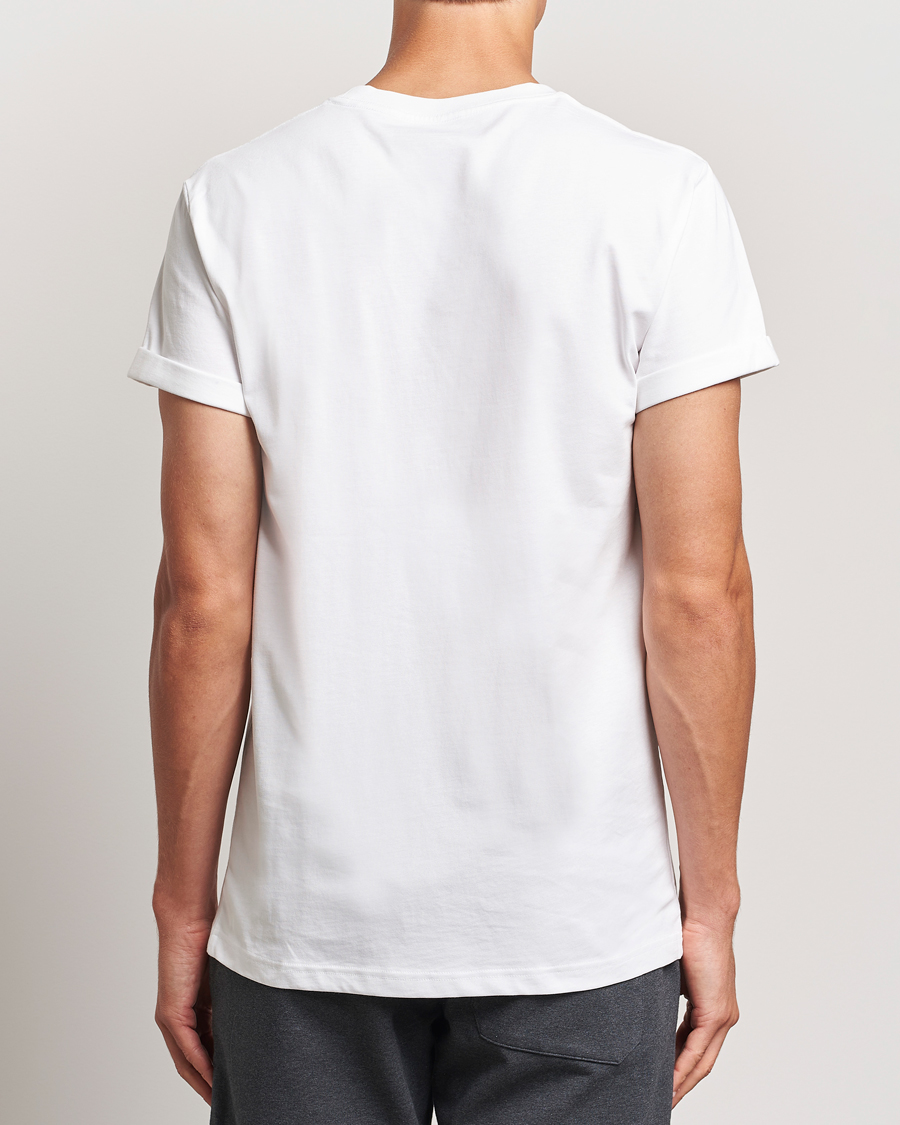 Heren | T-shirts | Bread & Boxers | Roll-Up Crew Neck T-Shirt White