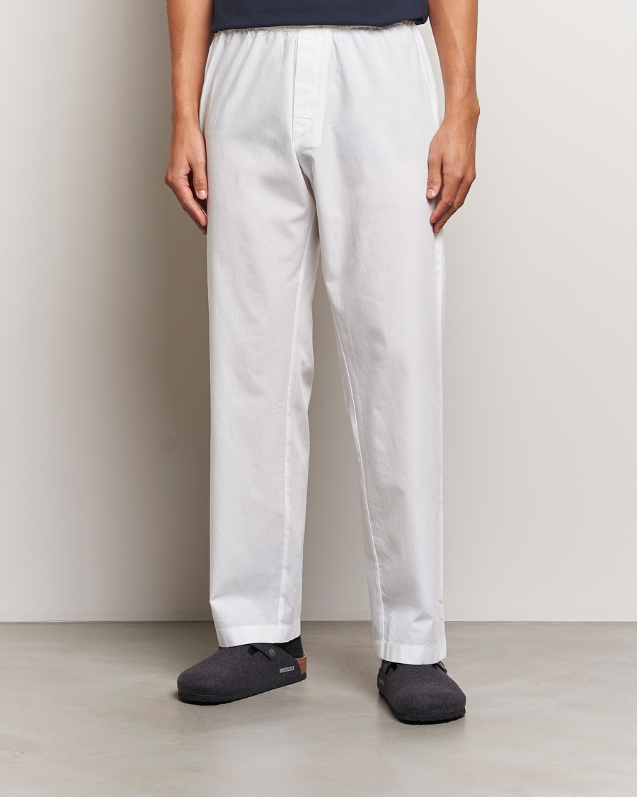 Heren | Pyjama's en gewaden | Bread & Boxers | Woven Pyjama Pant White