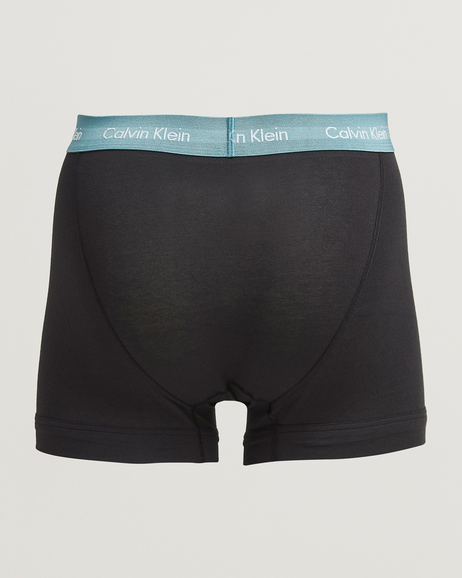 Heren | Ondergoed | Calvin Klein | Cotton Stretch 3-Pack Trunk Black