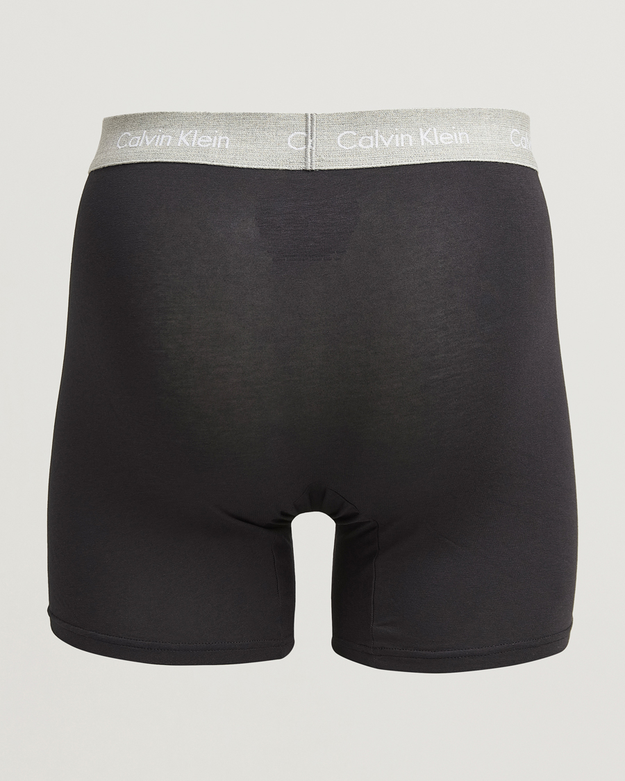 Heren | Ondergoed | Calvin Klein | Cotton Stretch 3-Pack Boxer Brief Black
