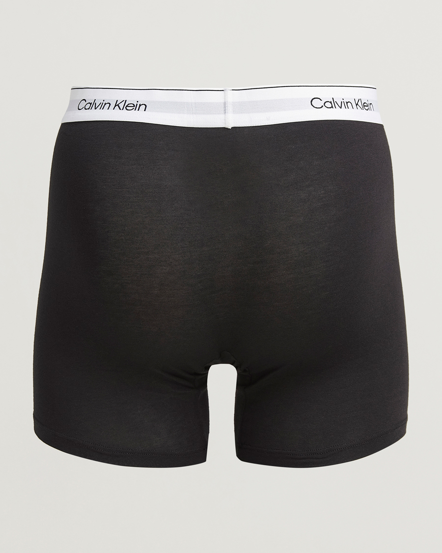Heren | Ondergoed | Calvin Klein | 3-Pack Icon Cotton Stretch Boxer Brief Black