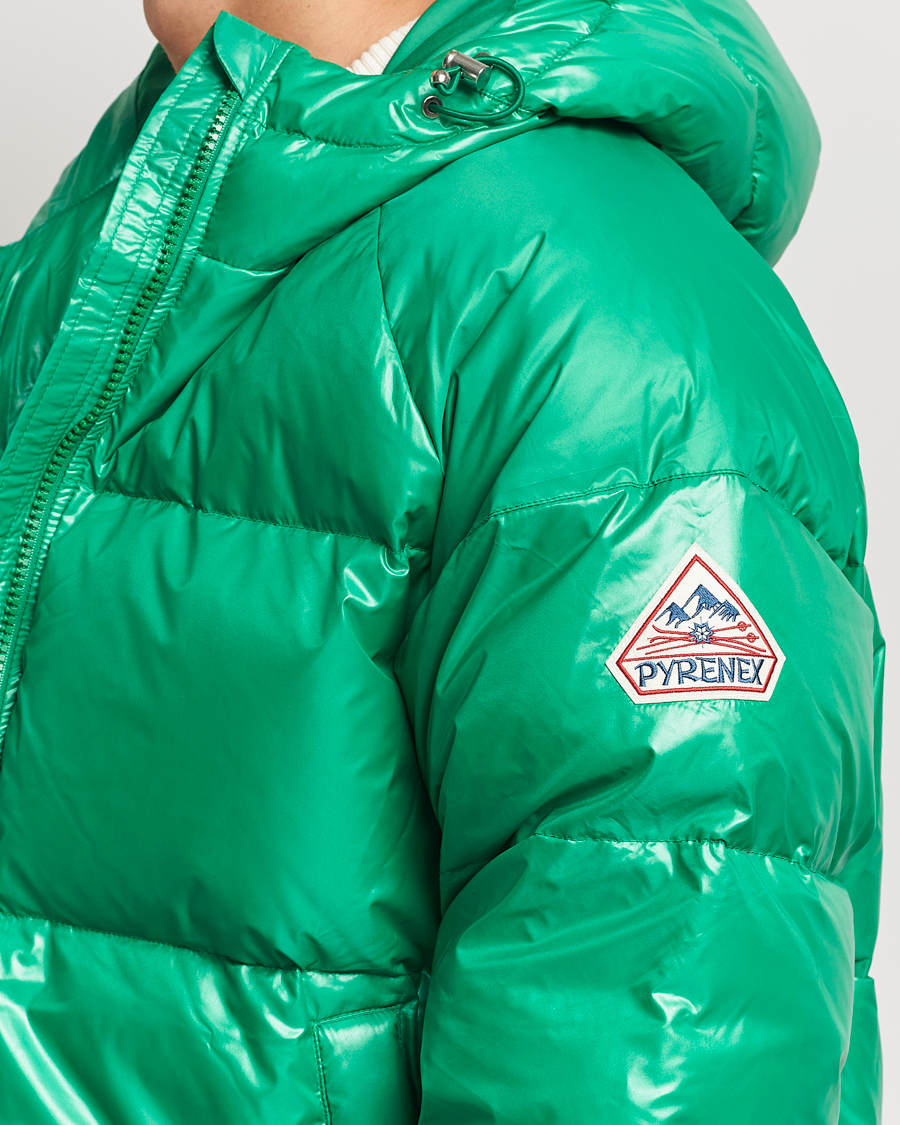 Heren | Jassen | Pyrenex | Sten Hooded Puffer Jacket Frog
