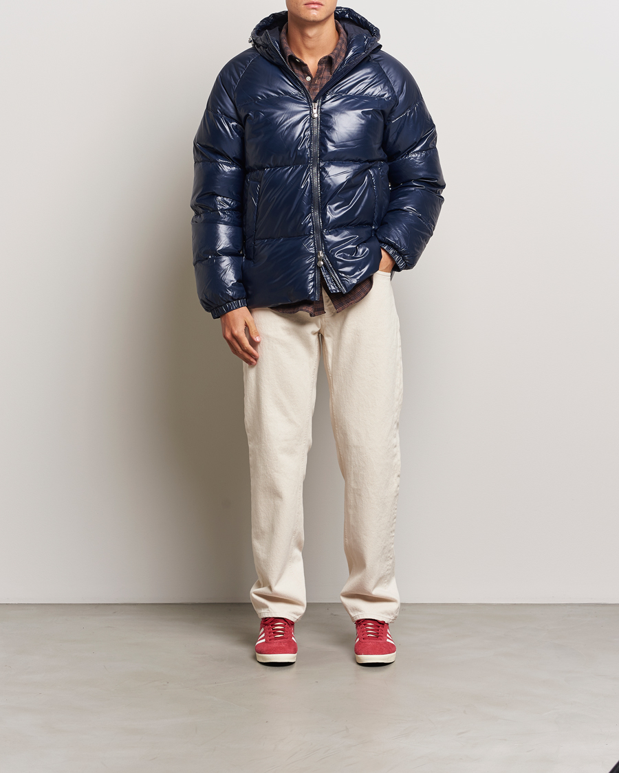 Heren | Jassen | Pyrenex | Sten Hooded Puffer Jacket Amiral
