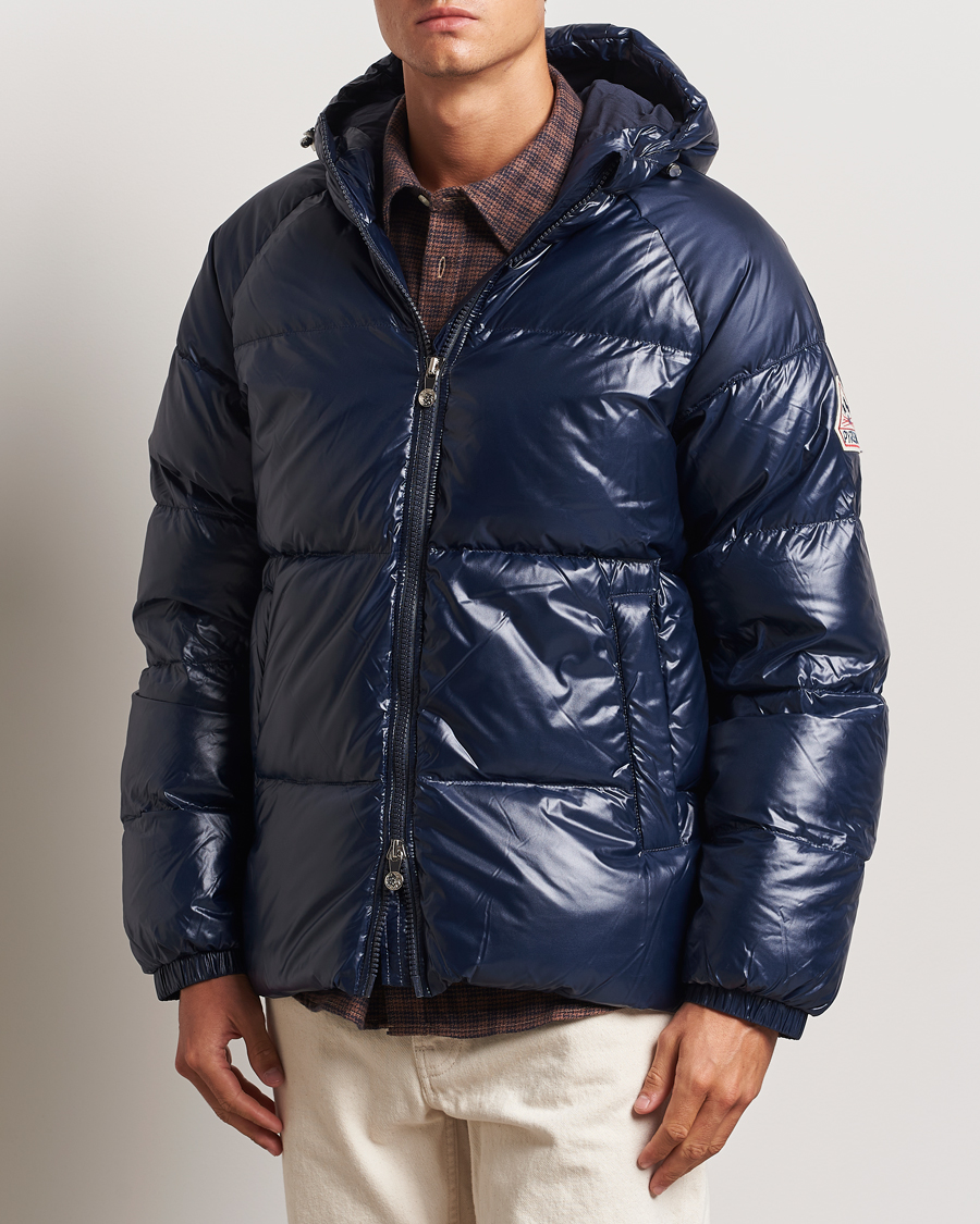 Heren | Jassen | Pyrenex | Sten Hooded Puffer Jacket Amiral