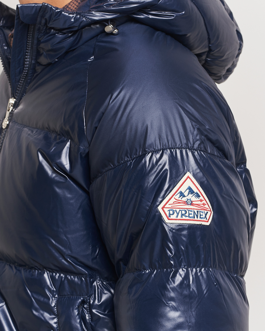 Heren | Jassen | Pyrenex | Sten Hooded Puffer Jacket Amiral