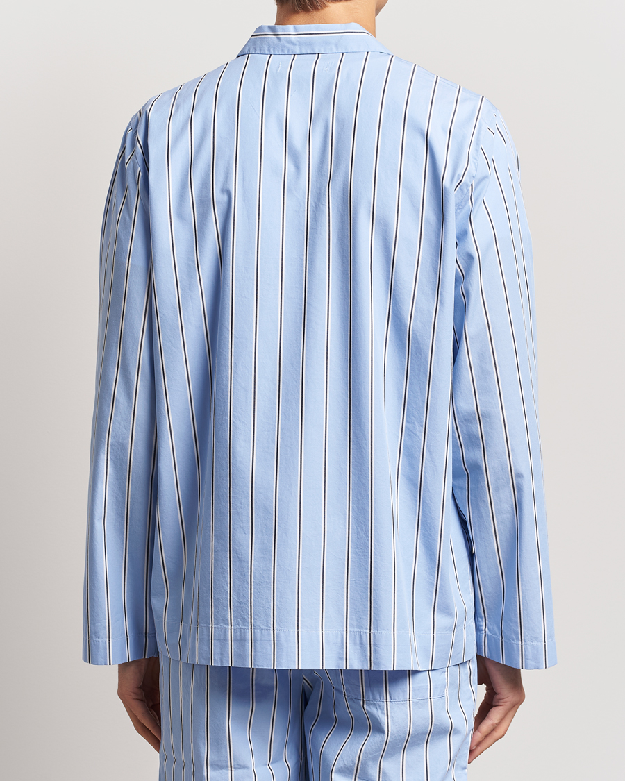 Heren | Pyjama's en gewaden | Tekla | Poplin Pyjama Shirt Basset Stripes