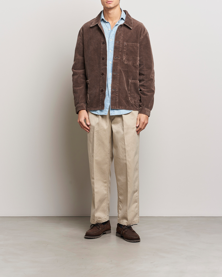 Heren | Jassen | Polo Ralph Lauren | Unlined Field Jacket Hanford Brown Repair