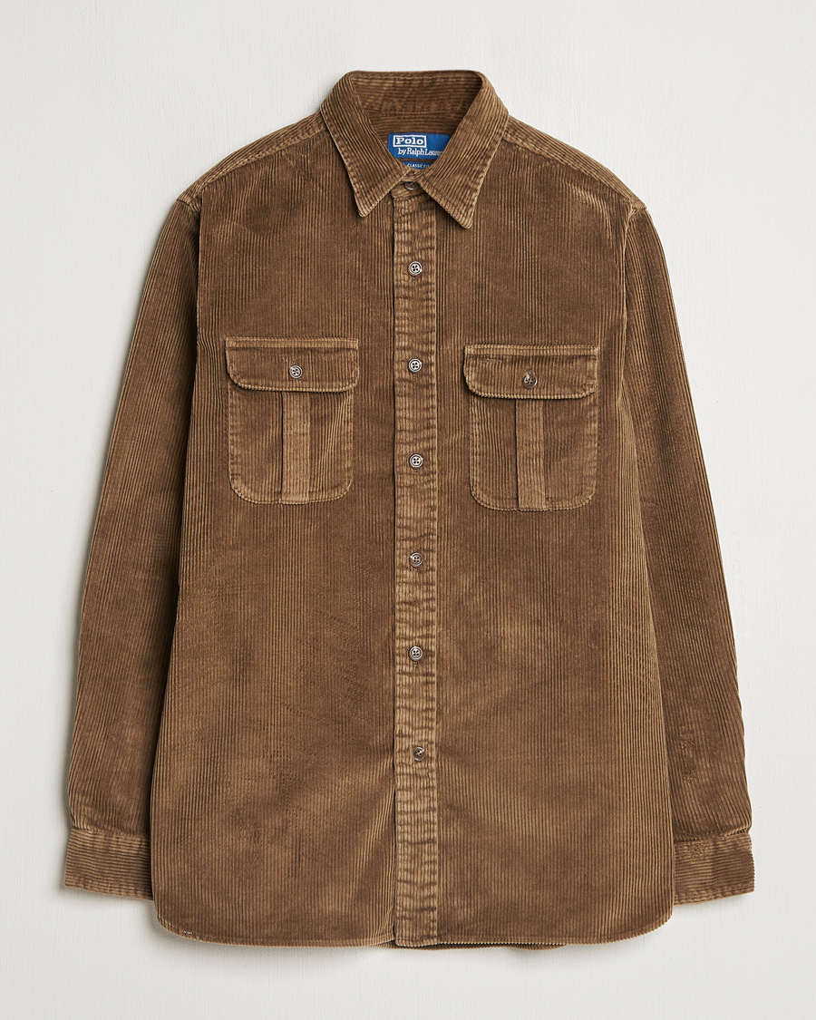 Heren | Overhemden | Polo Ralph Lauren | Corduroy Patch Shirt York Brown