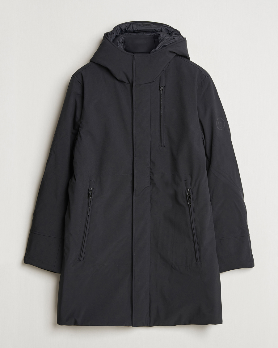 Heren | Jassen | KnowledgeCotton Apparel | Climateshell Padded Jacket Black
