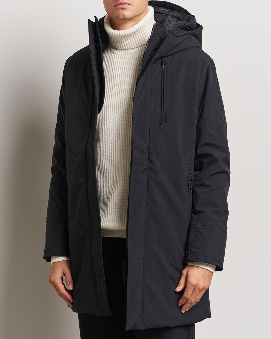 Heren | Jassen | KnowledgeCotton Apparel | Climateshell Padded Jacket Black
