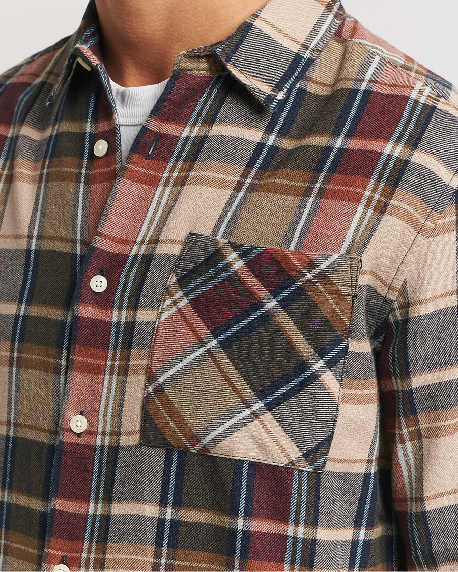 Heren | Overhemden | KnowledgeCotton Apparel | Regular Checked Flannel Shirt Multi
