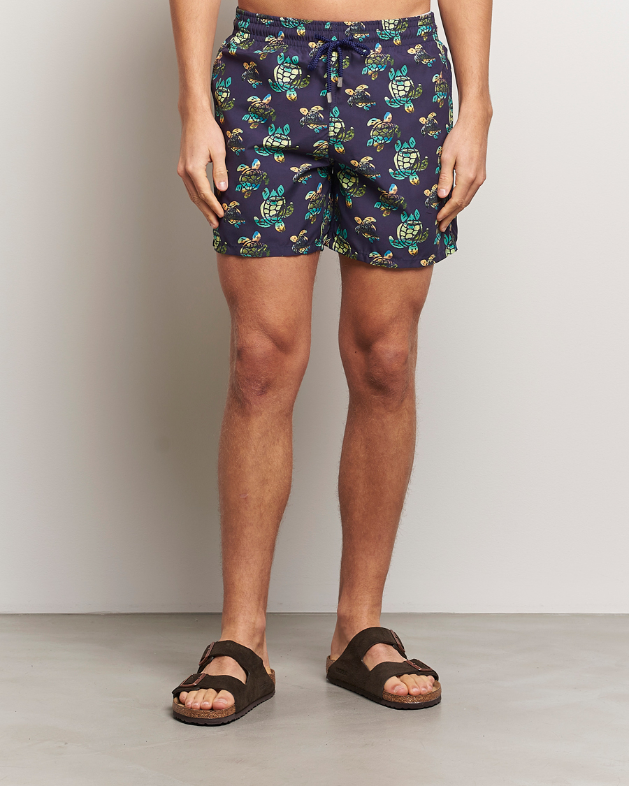 Heren | Zwembroek | Vilebrequin | Moorea Swim Shorts Minuit