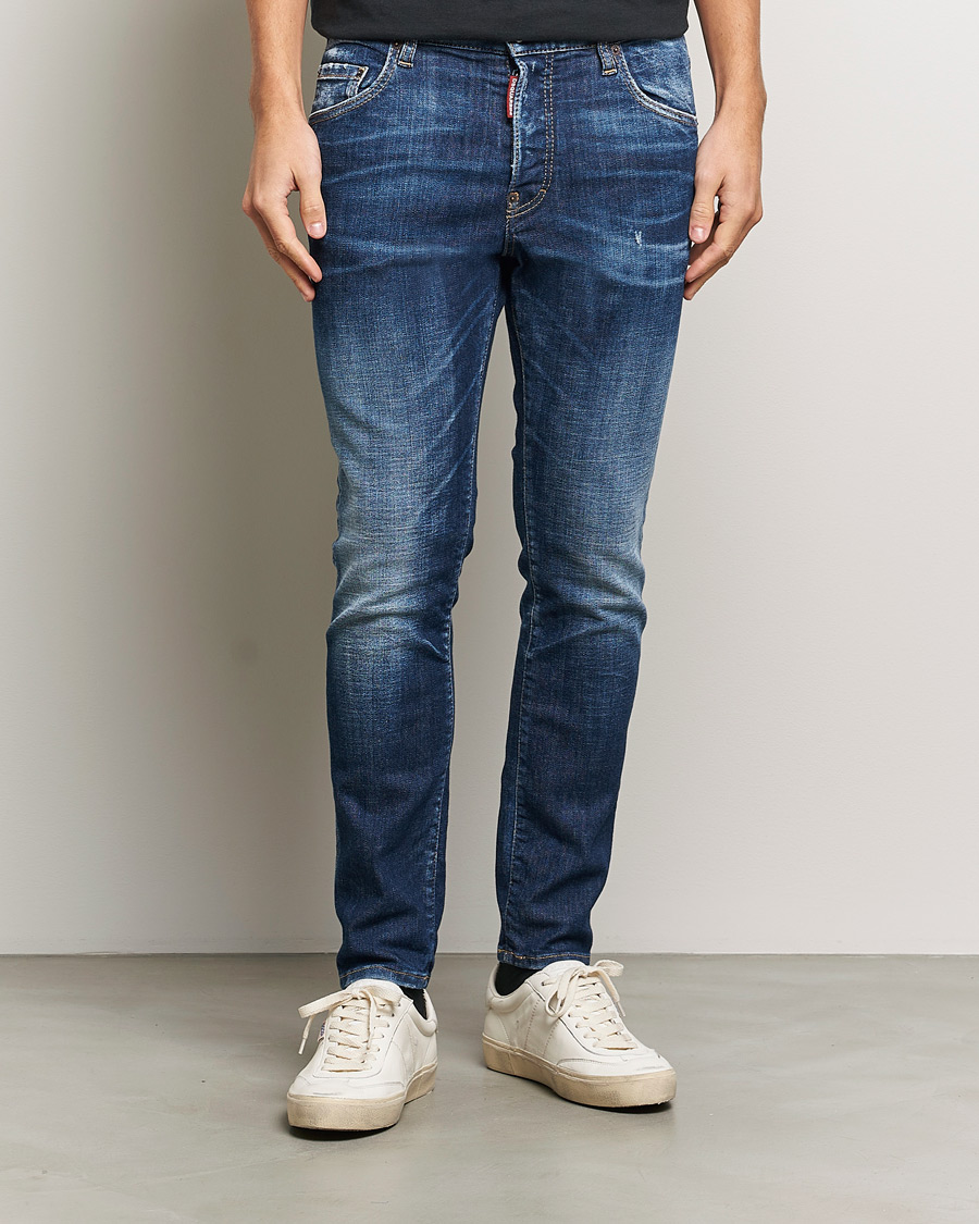 Heren | Jeans | Dsquared2 | Skater Jeans Medium Blue