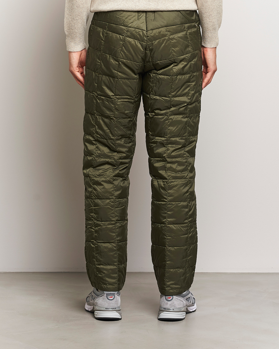 Heren | Broeken | TAION | Regular Straight Down Pants Dark Olive