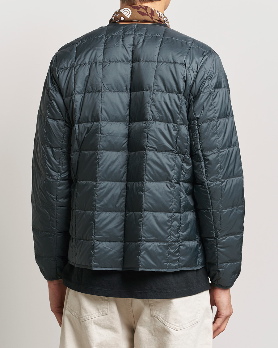 Heren | Jassen | TAION | Crew Neck Button Down Jacket Charcoal
