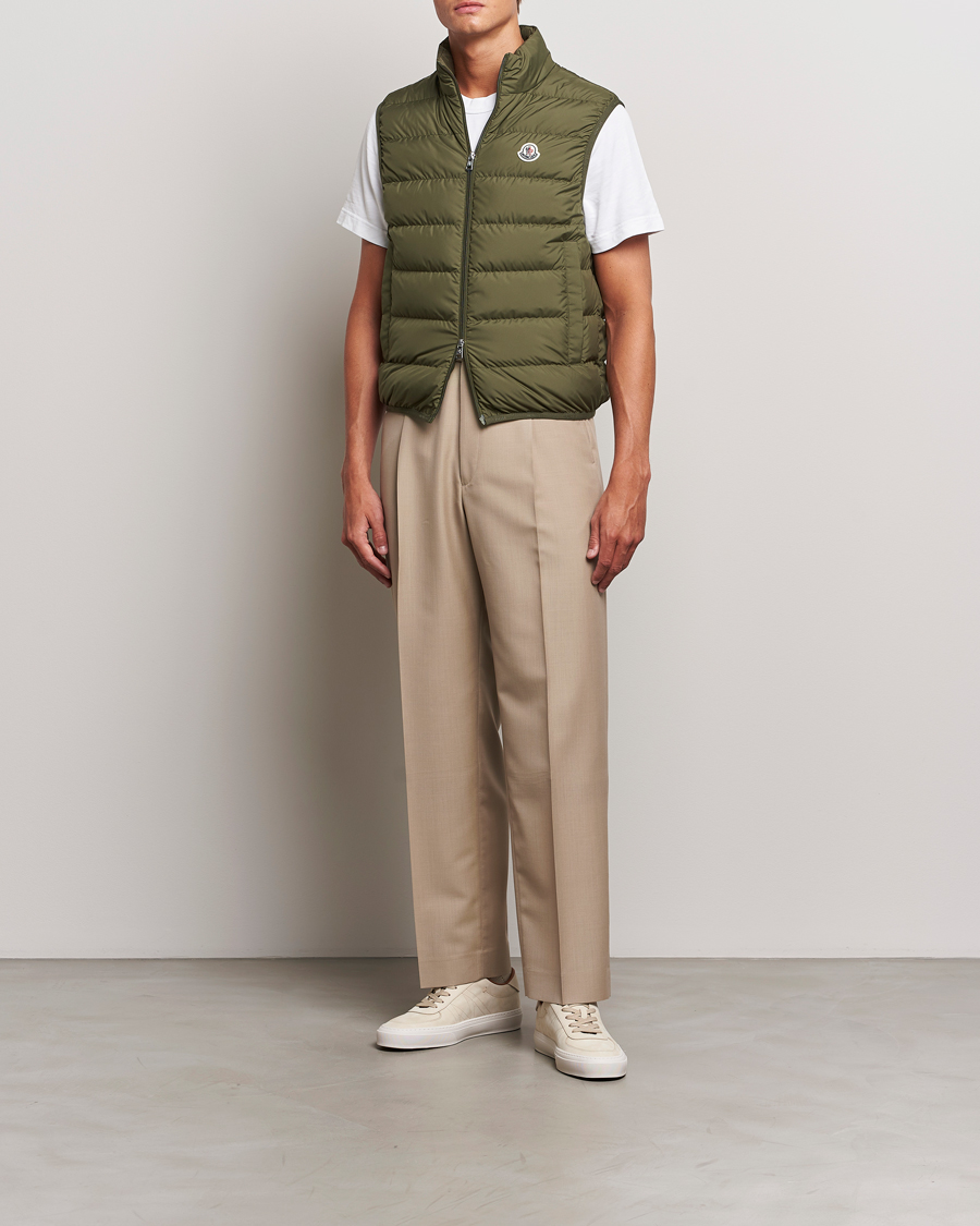 Heren | Jassen | Moncler | Contrin Down Vest Military