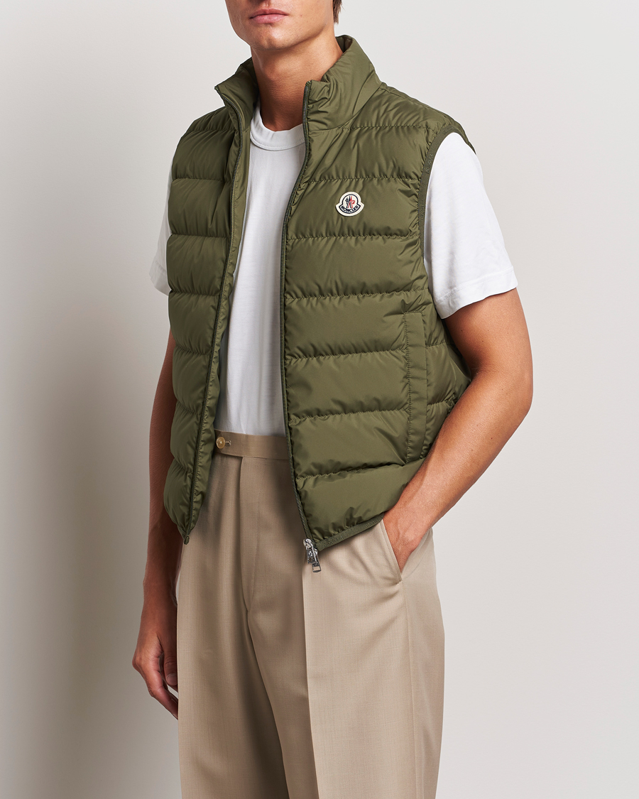 Heren | Jassen | Moncler | Contrin Down Vest Military
