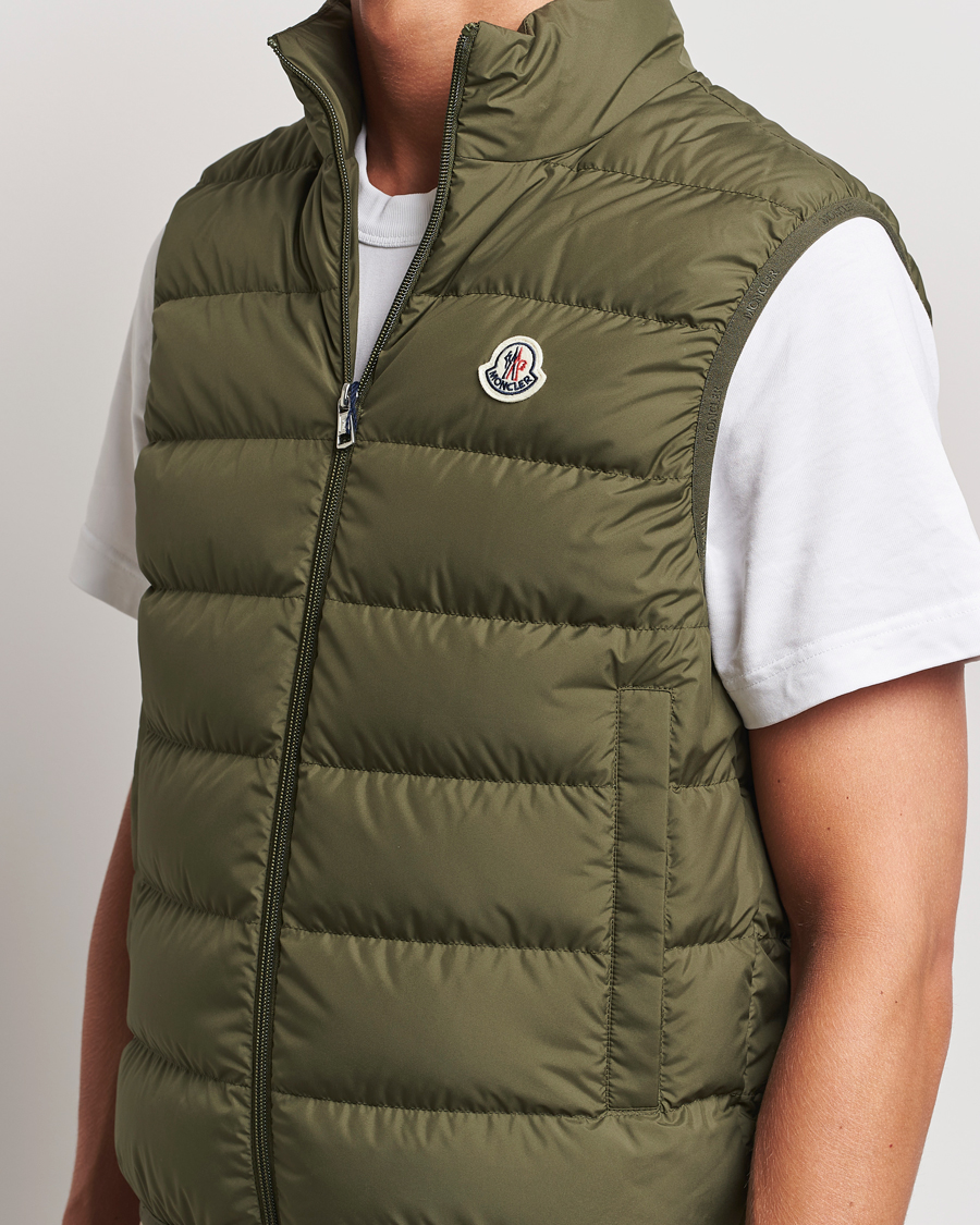 Heren | Jassen | Moncler | Contrin Down Vest Military