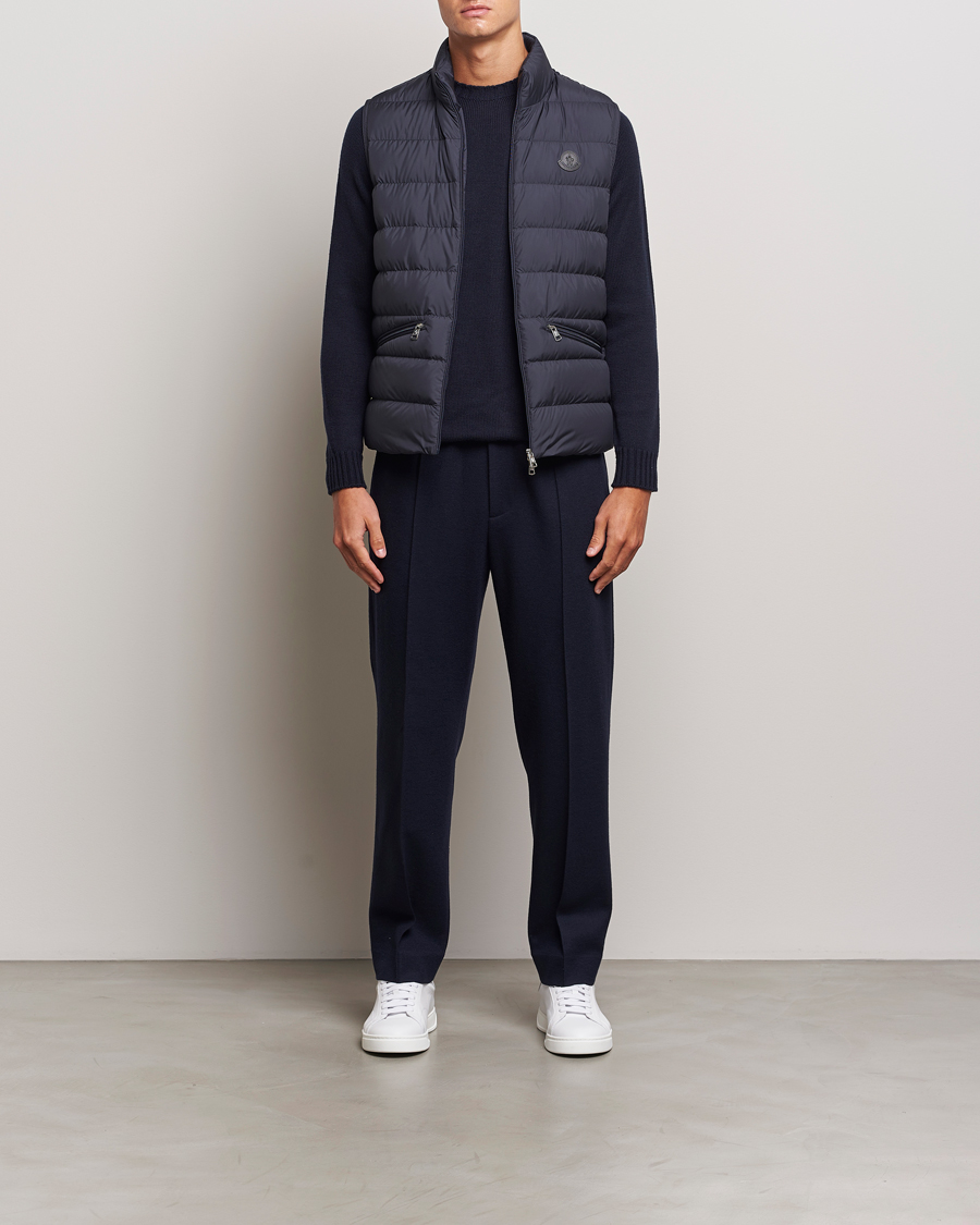 Heren | Jassen | Moncler | Treompan Down Vest Navy