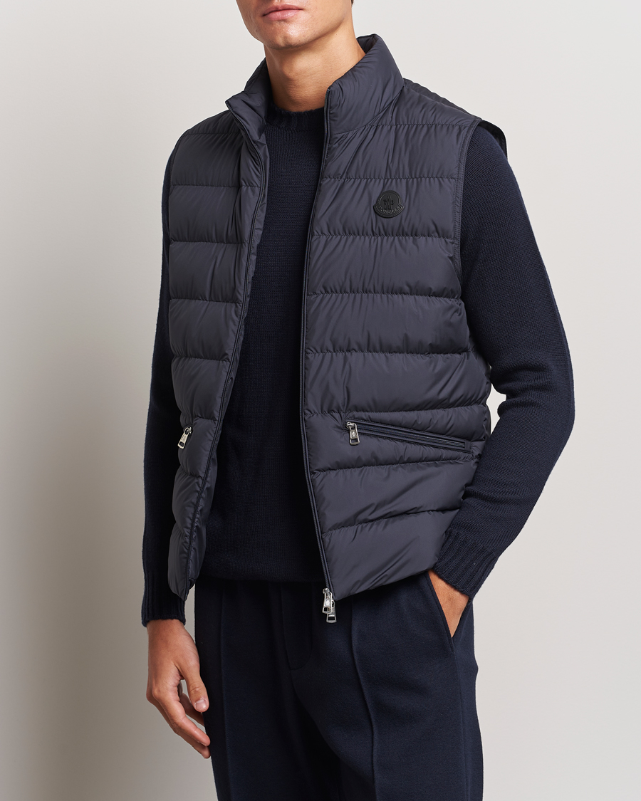 Heren | Jassen | Moncler | Treompan Down Vest Navy