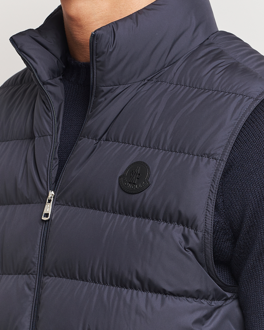 Heren | Jassen | Moncler | Treompan Down Vest Navy