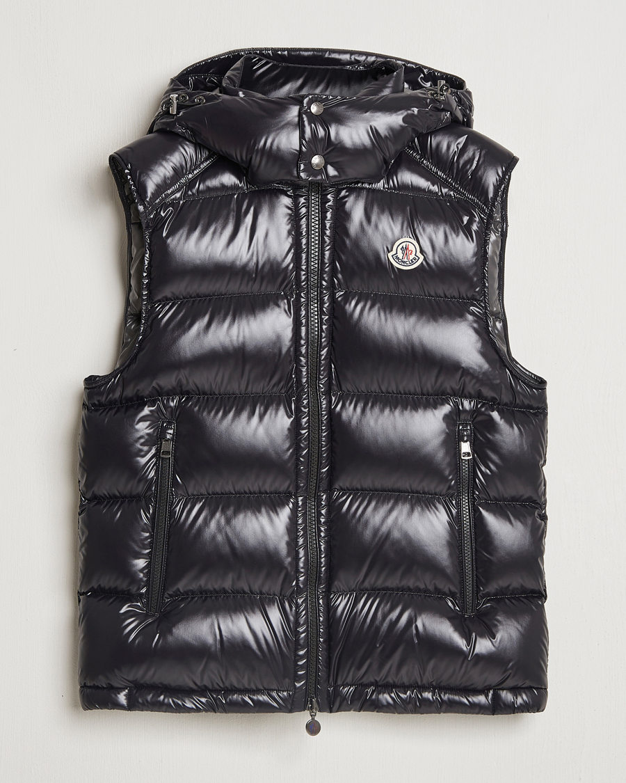 Heren | Gilets | Moncler | Bormes Down Vest Black