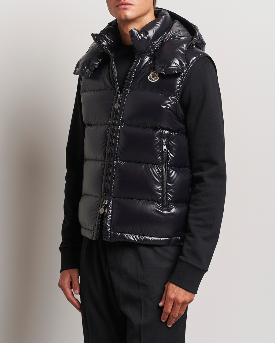 Heren | Gilets | Moncler | Bormes Down Vest Black