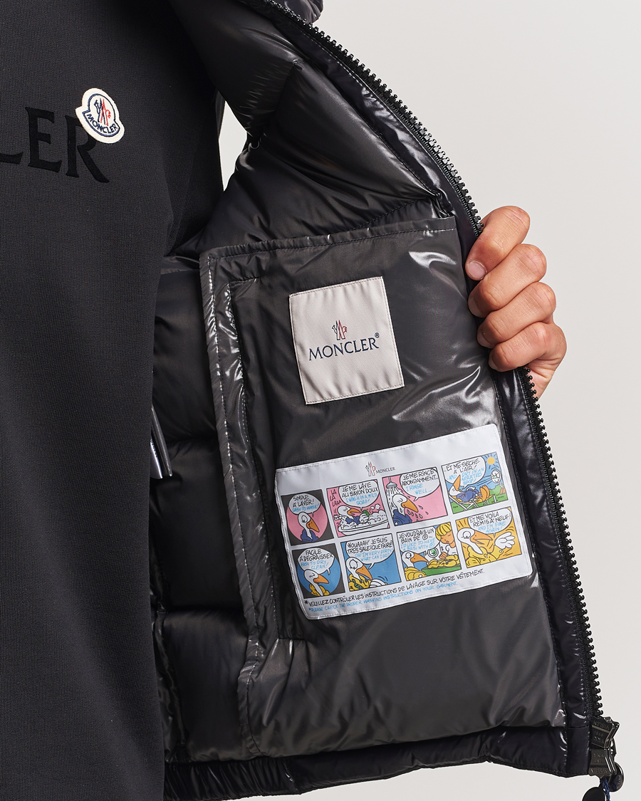 Heren | Gilets | Moncler | Bormes Down Vest Black