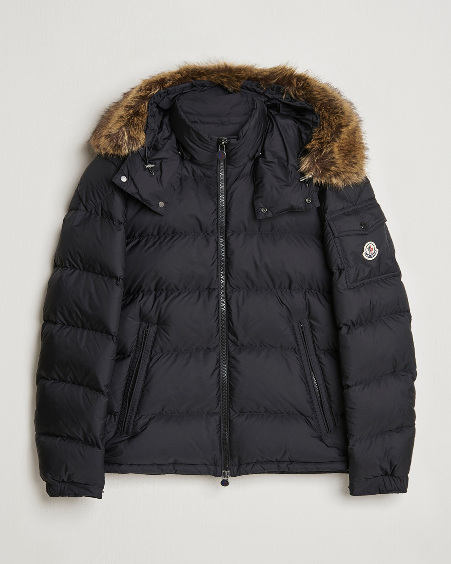 Heren | Jassen | Moncler | Maya Faux Fur Jacket Black