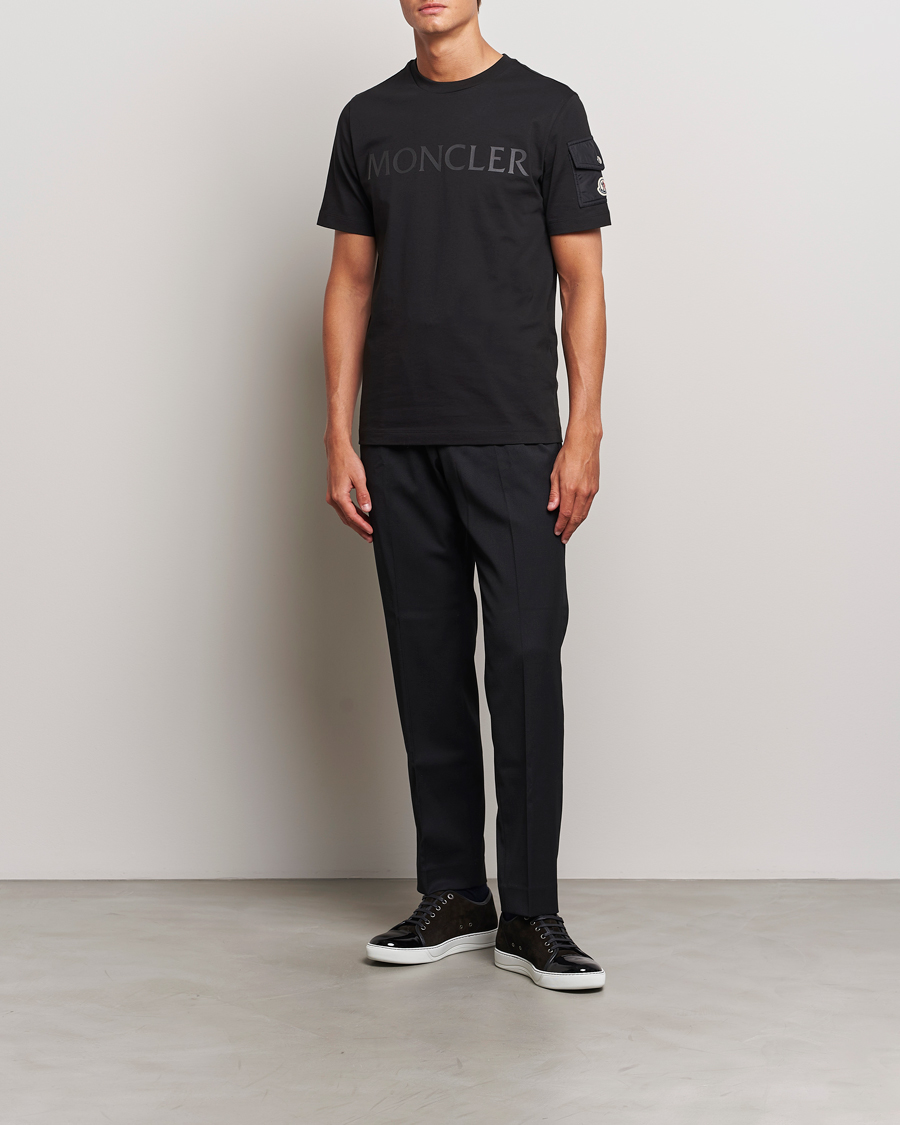 Heren | T-shirts | Moncler | Sleeve Pocket T-Shirt Black