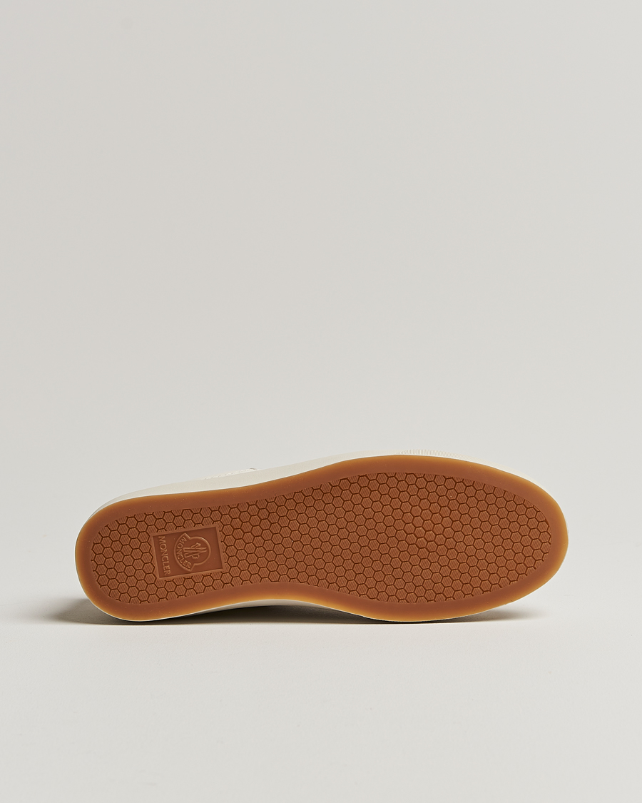 Heren | Moncler Monclub Sneakers White Calf | Moncler | Monclub Sneakers White Calf