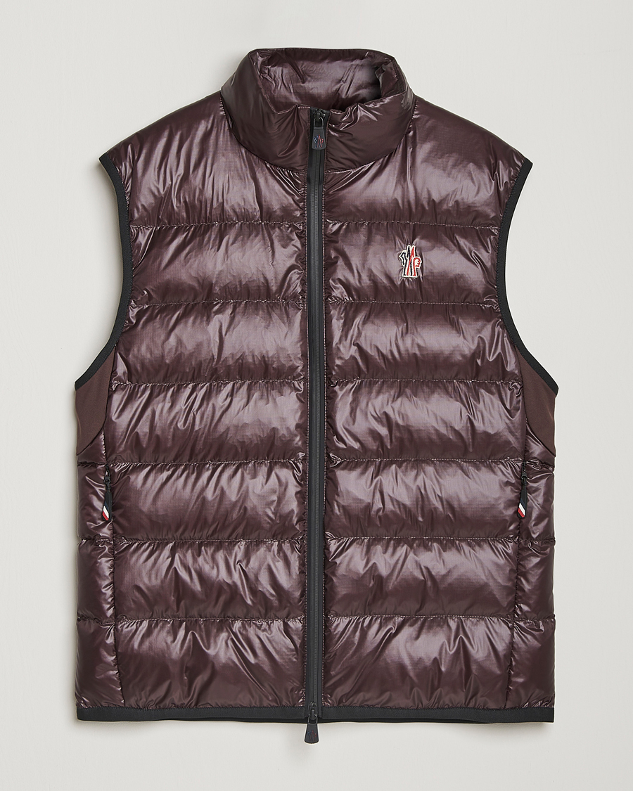 Heren | Jassen | Moncler Grenoble | Down Vest Brown