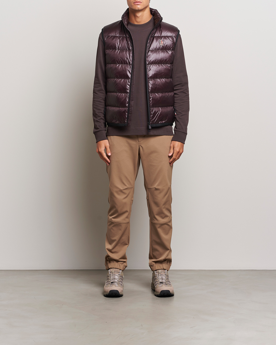 Heren | Jassen | Moncler Grenoble | Down Vest Brown