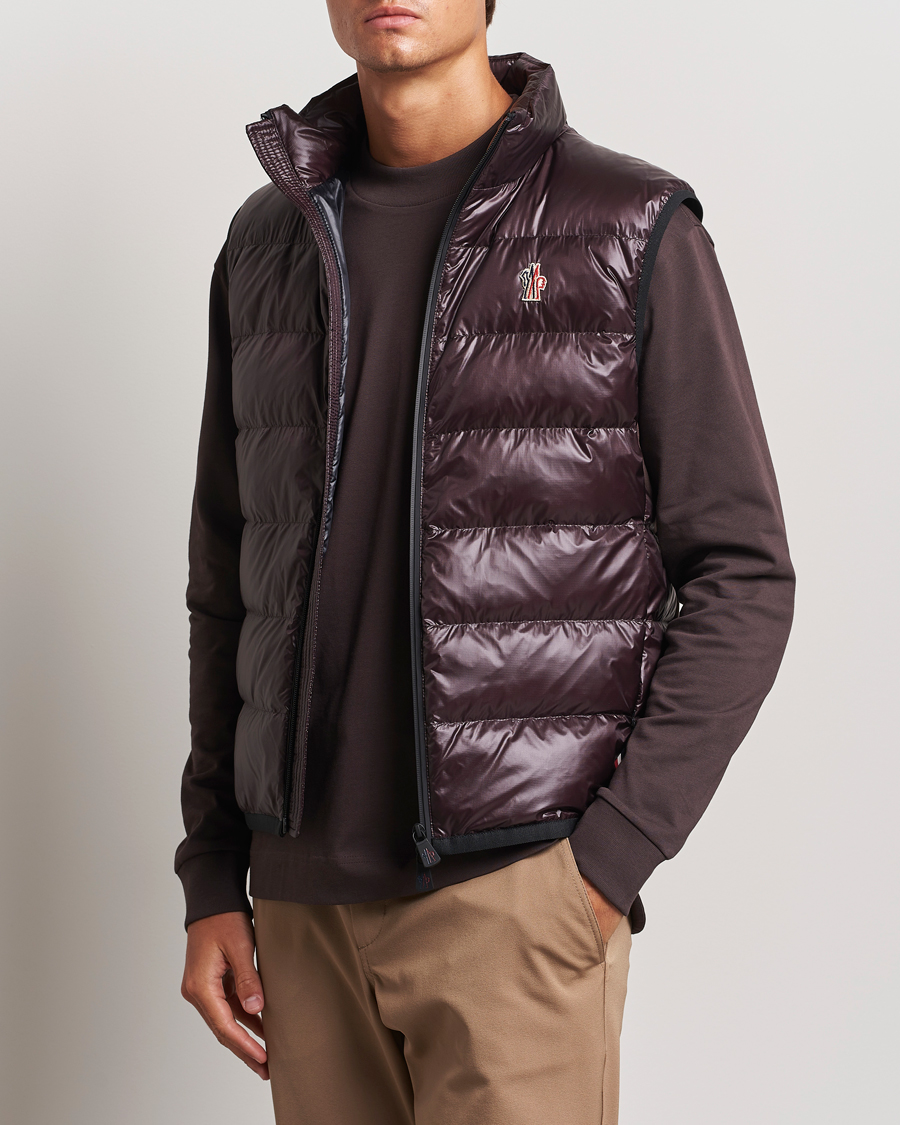 Heren | Jassen | Moncler Grenoble | Down Vest Brown