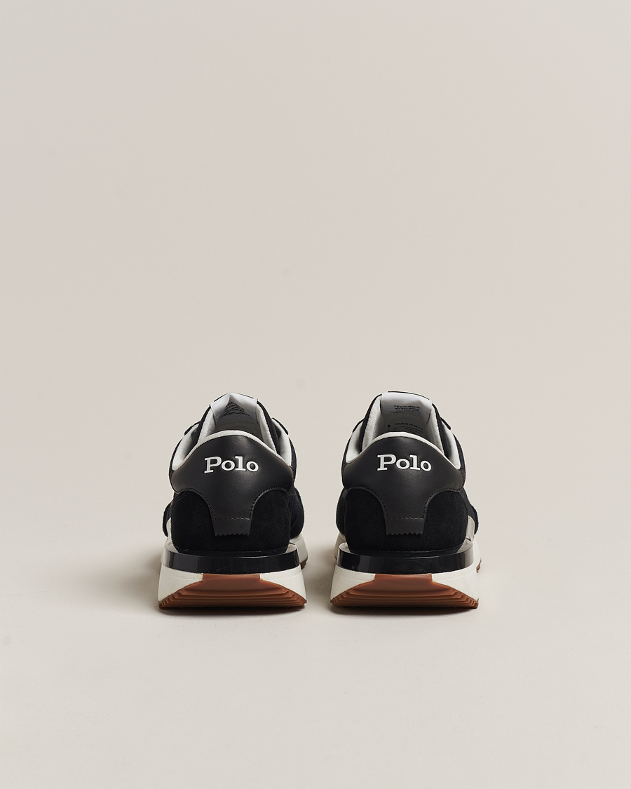 Heren | Polo Ralph Lauren Train 89 PP Sneaker Black/Multi PP | Polo Ralph Lauren | Train 89 PP Sneaker Black/Multi PP