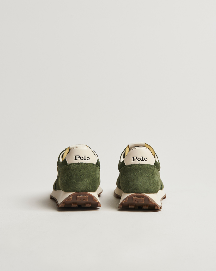 Heren | Polo Ralph Lauren PRL Trail125 Sneaker Classic Drab/Ecru | Polo Ralph Lauren | PRL Trail125 Sneaker Classic Drab/Ecru