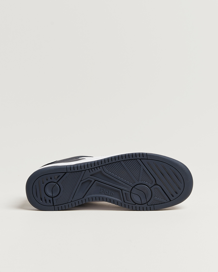 Heren | Polo Ralph Lauren Masters Court Sneaker Aviator Navy/White | Polo Ralph Lauren | Masters Court Sneaker Aviator Navy/White