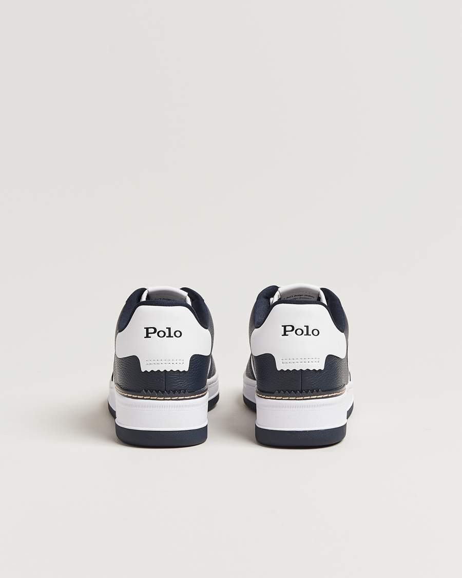 Heren | Polo Ralph Lauren Masters Court Sneaker Aviator Navy/White | Polo Ralph Lauren | Masters Court Sneaker Aviator Navy/White