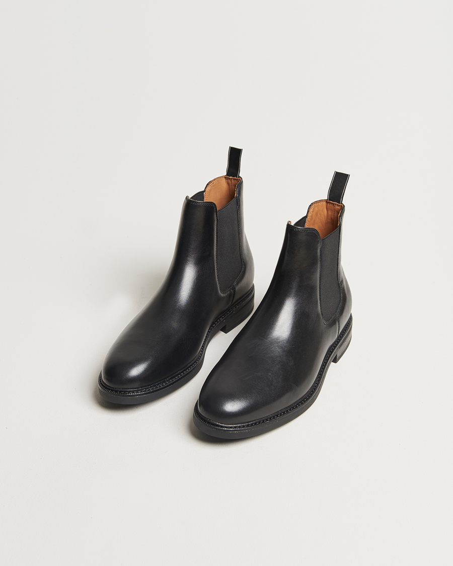 Heren | Polo Ralph Lauren Asher Chelsea Boot Black | Polo Ralph Lauren | Asher Chelsea Boot Black