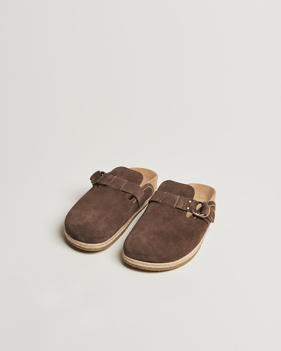 Heren | Polo Ralph Lauren Turbach Clog Sandal Chocolate Brown | Polo Ralph Lauren | Turbach Clog Sandal Chocolate Brown
