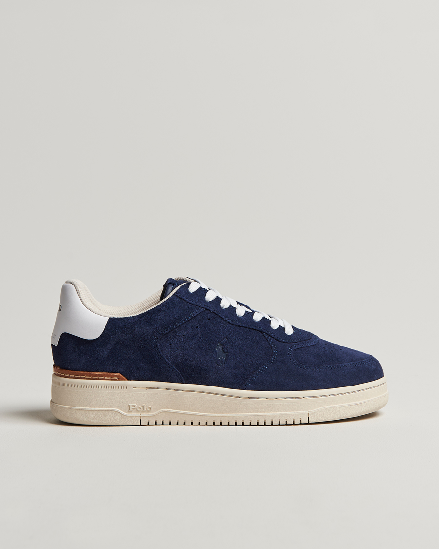 Heren | Polo Ralph Lauren Masters Court Sneaker Navy | Polo Ralph Lauren | Masters Court Sneaker Navy