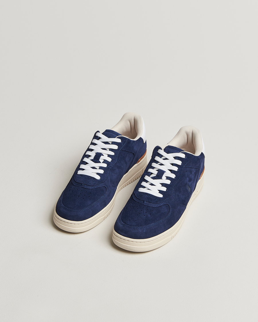 Heren | Polo Ralph Lauren Masters Court Sneaker Navy | Polo Ralph Lauren | Masters Court Sneaker Navy