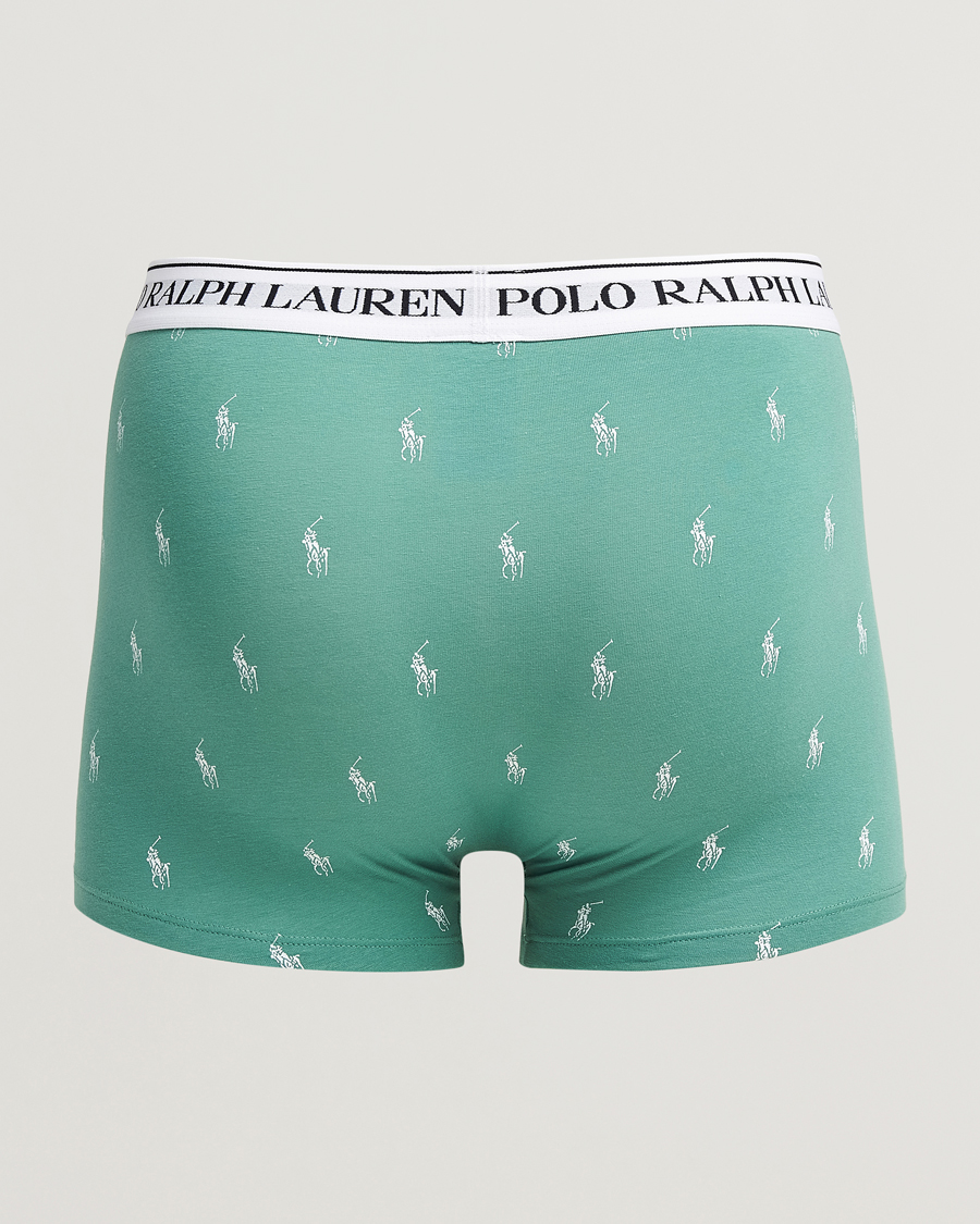 Heren | Ondergoed | Polo Ralph Lauren | 3-Pack Trunk Fairway Green/Moss/Black