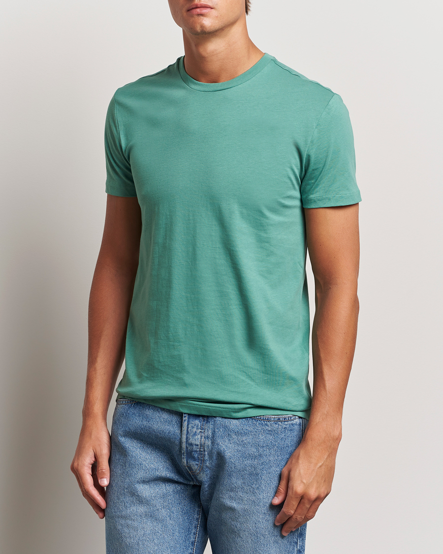 Heren | T-shirts | Polo Ralph Lauren | 3-Pack Crew Neck T-Shirt Fairway Green/White/Damson Red