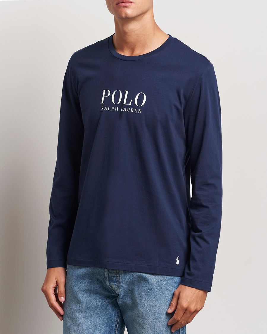 Heren | T-shirts | Polo Ralph Lauren | Long Sleeve Liquid Cotton Tee Cruise Navy