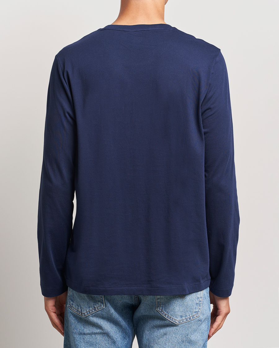 Heren | T-shirts | Polo Ralph Lauren | Long Sleeve Liquid Cotton Tee Cruise Navy