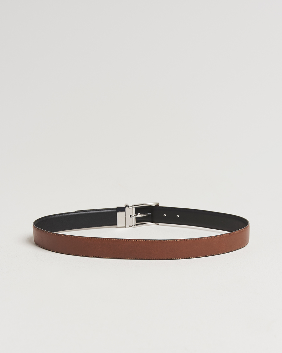 Heren | Polo Ralph Lauren Reversible Leather Belt Black/Brown | Polo Ralph Lauren | Reversible Leather Belt Black/Brown